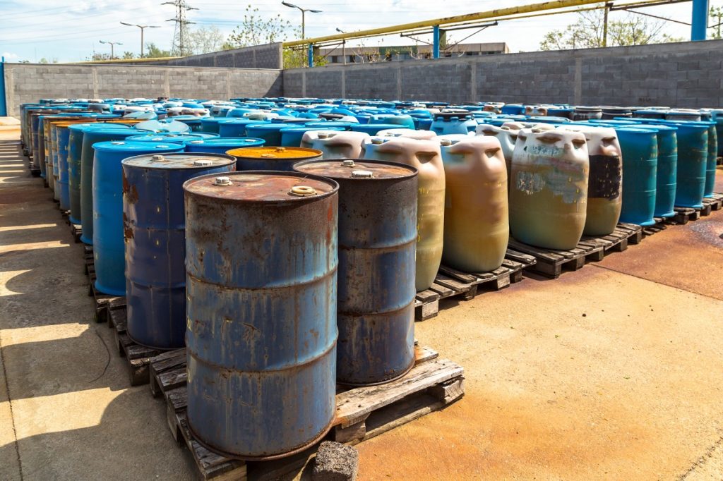 Barrels chemical